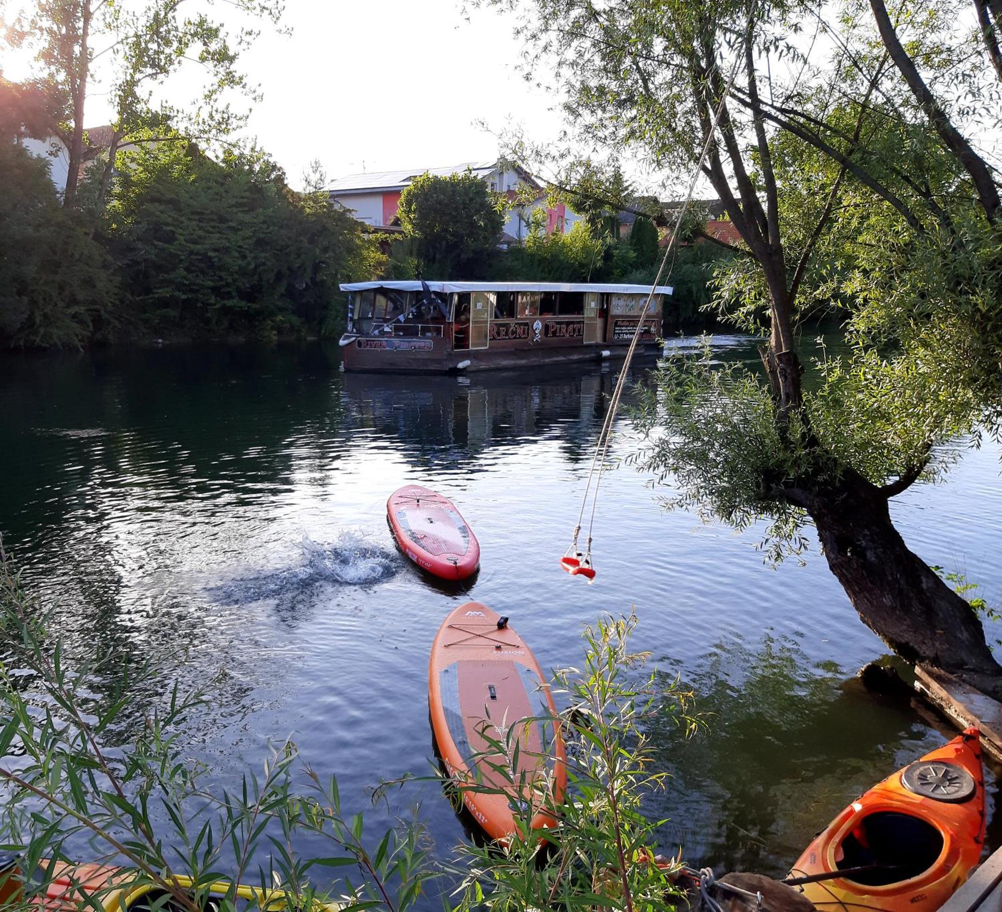 River Houses Ljubljanica Lubiana Esterno foto